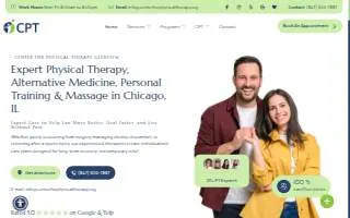 Center for Physical Therapy website
