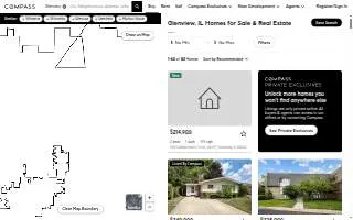 Compass Real Estate (Glenview) website
