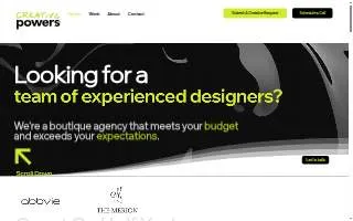 Creative Powers Inc website