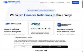 ProFormance Therapy website
