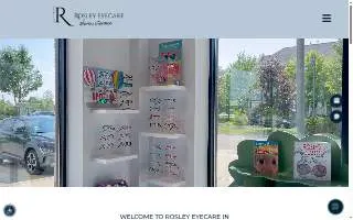 Rosley Eyecare & Associates website