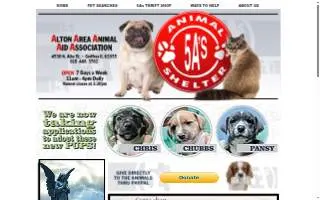 As-Alton Area Animal Aid Association website
