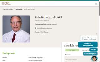 Colin Butterfield MD