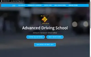 Advanced Driving School of Edwardsville website