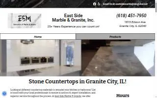 East Side Marble & Granite, Inc. website