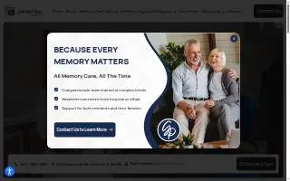 Gurnee Place Memory Care Community website