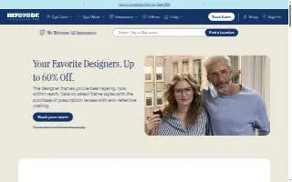 MyEyeDr. of New Orleans website