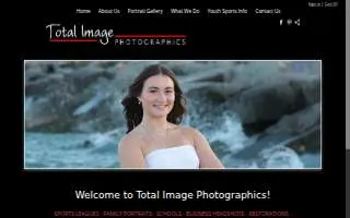 Total Image Photographics website