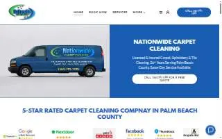 Steam Carpet & Air Duct Cleaning Service website