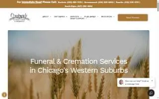 Countryside Funeral Homes & Crematory - Bartlett website