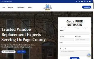 DuPage Window Company website