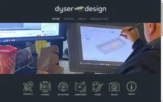 Dyser Design website