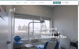 Epic Dental Spa website