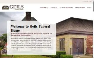 Geils Funeral Home of Hanover Park website