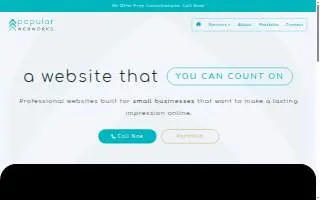 Popular Webworks of Hanover Park website