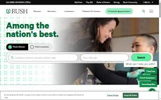 RUSH Physical Therapy - Streamwood website