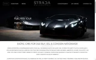 Strada Motorsports website