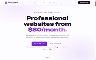 VisionaryPixel - Web Design & Marketing Agency of Hanover Park