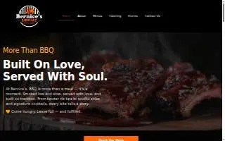 Bernices Barbeque Bar & Grill website