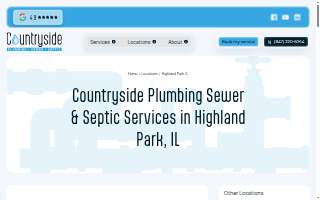 Countryside Plumbing Sewer and Septic of Highland Park