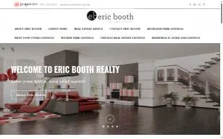 Eric Booth Realty Group - @Properties website