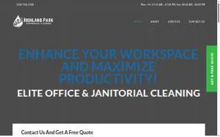 Highland Park Commercial Cleaning website