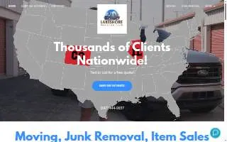 Lakeshore Hauling LLC website