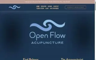 Open Flow Acupuncture of Highland Park website