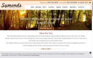 Symonds Funeral Home website