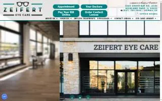 Zeifert Eye Care website