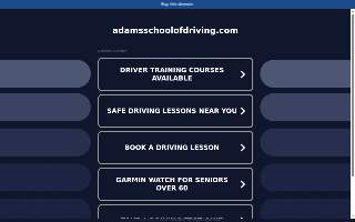 a-Adams School of Driving
