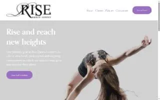 Rise Dance Center of Hoffman Estates website