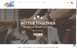 All-Ways Quick Print of Homer Glen website