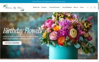 Florals By Steen of Homer Glen website