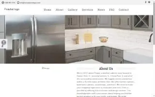 LUIS Cabinet Depot website
