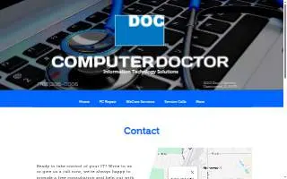 Computer Doctor website