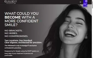 ClearCut Orthodontics website