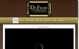 DeFiore Funeral & Cremation Service of Huntley website