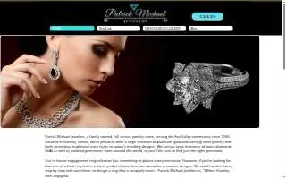 Patrick Michael Jewelers website