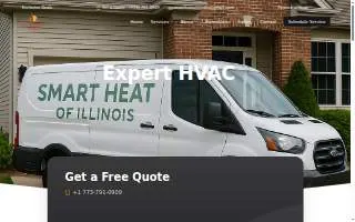 Smart Heat of Illinois website