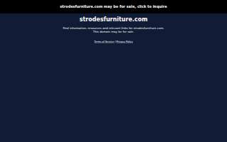 Strode's Furniture