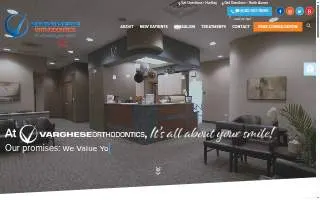 Varghese Orthodontics website