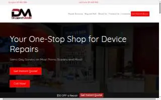 Dropped Mobile of Jacksonville website