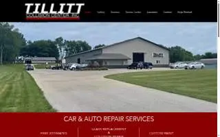 Tillitt Collision Center, Inc. website