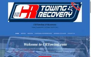 CR Towing and Recovery website