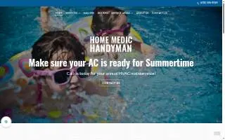 Home Medic Handyman website
