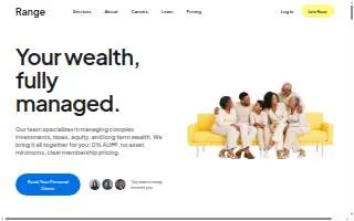 Range Funeral Home website