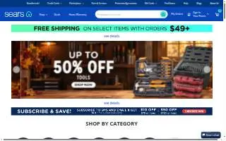 Sears Appliance Repair of Maplewood website
