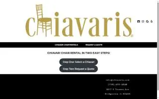Chiavaris website