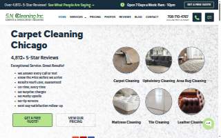 SN Cleaning Inc - carpet & upholstery cleaning